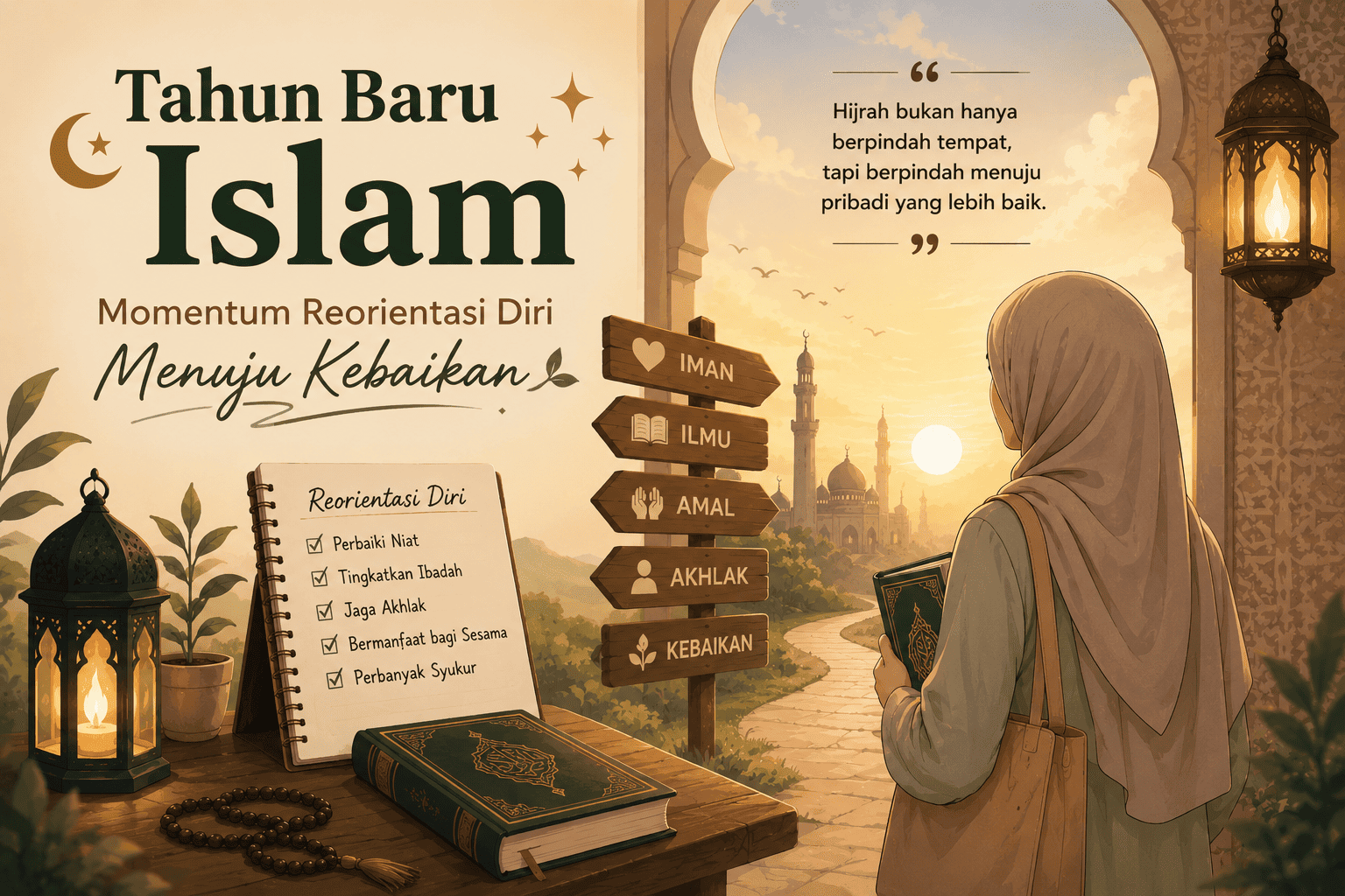 Tahun Baru Islam: Momentum Reorientasi Diri Menuju Kebaikan